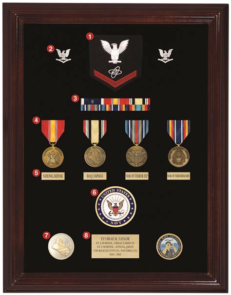 shadow box for military medals